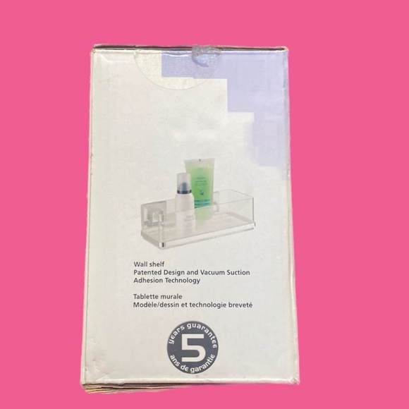 WENKO - Vacuum-Loc Wall Shelf Quadro - No Drilling Required - Picture 10 of 13